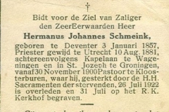 Schmeink Hermanus Johannes