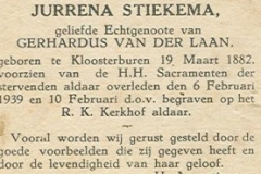 Stiekema Jurrena 1939-02-06 Kloosterburen