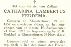 Feddema Catharina Lambertus