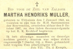 Muller Martha Hendriks