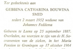 Smid Gebbina Catharina Bouwina