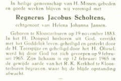 Scholtens Regnerus Jacobus