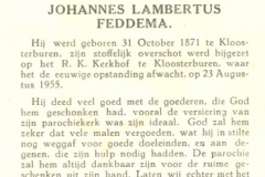 Feddema Johannes Lambertus