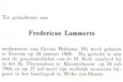 Lammerts Fredericus