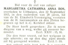 Bos Margaretha Catharina Anna