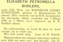 Boelens Elisabeth Petronella