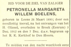 Boelens Petronella Margareta Willem